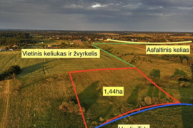 144 a sklypas Širvintų r. sav., Medžiukai, Jaunimo g.