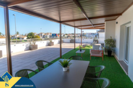 Penthouse apartamentas su terasa, Alicante provincijoje, Orihuela Costa mieste. 3 kambariai | 122 m²