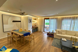 Renovuotas apartamentas su bendru baseinu, Malaga provincijoje, Marbella mieste, Auksinės mylios raj