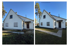  Ežerėlio  miestelyje, Kauno rajone, parduodamas  101,48kv.m.  namas su sklypu ir ūkiniais pastatais