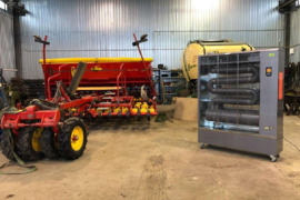 Dyzelinis infraraudonųjų spindulių šildytuvas