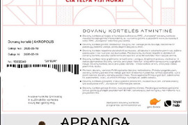 Dovanu kuponai akropolis vilnius