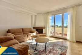 Penthouse apartamentas su terasa, Alicante provincijoje, Torrevieja mieste, Los Balcones rajone. 3 k