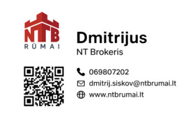 Aptarsime jūsų NT poreikius be jokių įsipareigojimų.