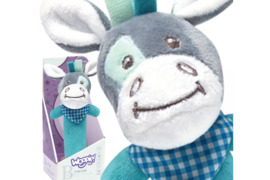 WOOPIE BABY Pliušinis jutiminis minkštas žaisliukas