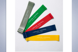 Plati elastinės juostos kilpa sportui