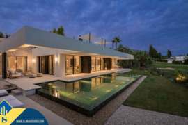 Renovuota vila su privačiu baseinu, Malaga provincijoje, Marbella mieste, Nueva Andalucia rajone. 5 