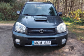 TOYOTA RAV 4,dyzelis,2.0 85kw, visureigis.