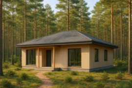 Prie Pažaislio šilo parduodamas 4 arų namų valdos sklypas Kaune – ramioje vietoje, akligatvyje, pušy