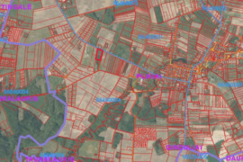 Parduodamas sklypas tinkamas komercinei veiklai prie kelio Klaipėdos r., Pakamorių k.