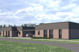 Parduodamas dvibutis namas Vilniaus raj.