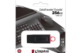 Originalus Kingston USB flash raktelis atmintukas 256 GB