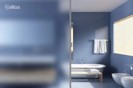 vidaXL Langų plėvelė, pilkos spalvos, 0,9x5m, PVC, matinė