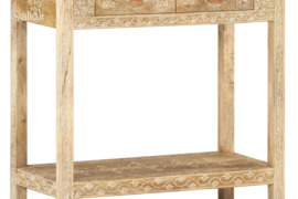 vidaXL Konsolinis staliukas, 80x35x74cm, mango medienos masyvas