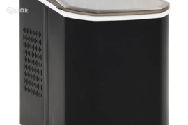 vidaXL Ledukų gaminimo aparatas, juodas, 1,4l, 15kg/24val