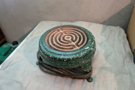 Rusiška antikvarinė senoviška kaitlentė Veikianti.