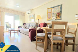 Apartamentas su terasa, Alicante provincijoje, Torrevieja mieste, Playa del Cura rajone. 3 kambariai