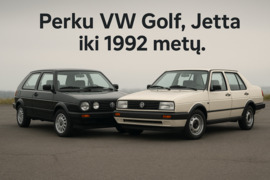 Perku dyzelini VW Golf arba Jetta