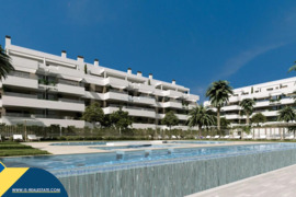 Apartamentas su bendru baseinu, Alicante provincijoje, Orihuela Costa mieste. 3 kambariai | 112 m² |