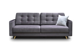 Minkšta sofa – lova su dėže patalynei „Vega”