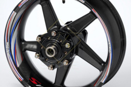 BMW S1000R / M Performance ratlankių lipdukų rinkinys – Grey, 36 lipdukai