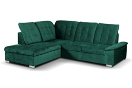 Minkštas kampas „Fabo” su miego funkcija ir dėže patalynei