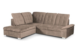 Minkštas kampas „Fabo” su miego funkcija ir dėže patalynei