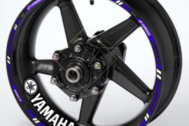 YAMAHA ratlankių lipdukų rinkinys – 20 lipdukų