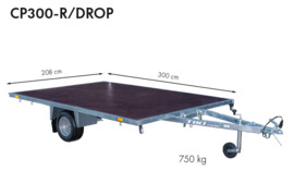 Tiki Treiler Platformos priekabos