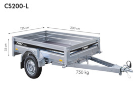 Tiki Treiler CS serijso priekabos