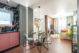 Prabangiai įrengti apartamentai šalia parko