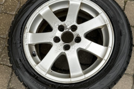 Volvo S40 ratlankiai 4 vnt. naudoti, su naudotom žieminėm padangom