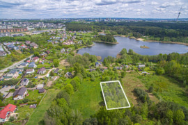 Parduodamas stačiakampis sklypas Salotės k., 10,42 a., šalia Salotės ežero