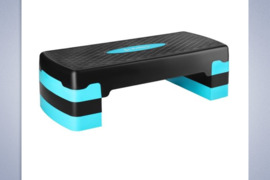 Stepas AS002 68x28 cm, juoda/mėtinė