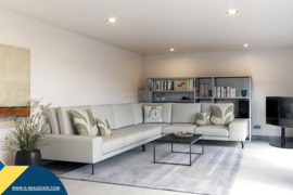 Bungalas su bendru baseinu, Alicante provincijoje, Orihuela Costa mieste. 3 kambariai | 77 m² | 2.5 