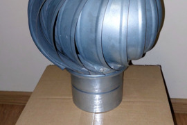 Ventiliacijos deflektorius D110 su guoliais