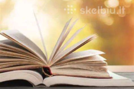 Rašto darbų taisymas ir pagalba studentams