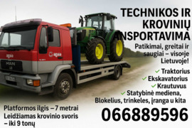 Technikos ir krovinių transportavimas