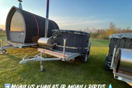 Norisi poilsio, šilumos ir gero laiko? Mūsų mobili pirtis ir kubilas atkeliaus tiesiai pas Tave! ***