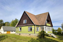 Utenos m., Grybelių, Girių g., rąstinis namas