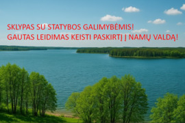 PARDUODAMAS ŽEMĖS  SKLYPAS LAZDIJŲ RAJONE, VYTAUTŲ KAIME