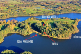 Zarasų r. sav., Bakučių k., rąstinė sodyba