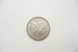 Sidabrinė 5 litų moneta su Basanavičiumi