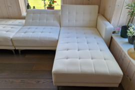 Modulinis minkštas kampas U forma, dirbtinė oda