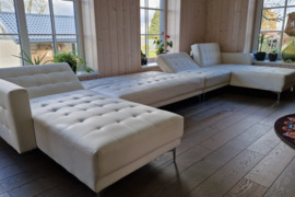 Modulinis minkštas kampas U forma, dirbtinė oda