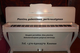Pianinų perkraustymas