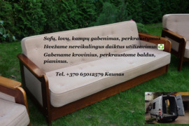 Sofos-lovos perkraustymas pervežimas