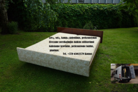 Lovos perkraustymas pervežimas