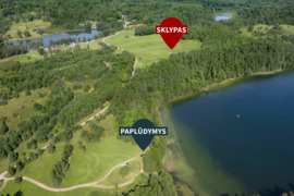 Parduodamas sklypas Trakuose, prie Akmenos ežero kranto