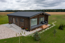 Modulinis/karkasinis - skydinis gyvenamasis namas